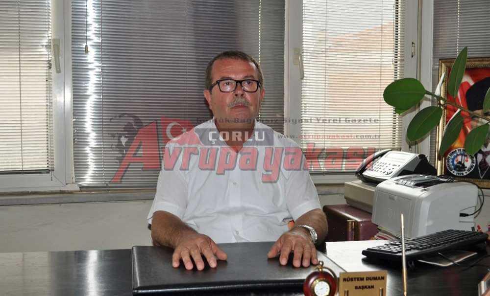 Genel Başkan Saraçoğlu`ndan Çorlu Madeni Eşya Odasına Ziyaret