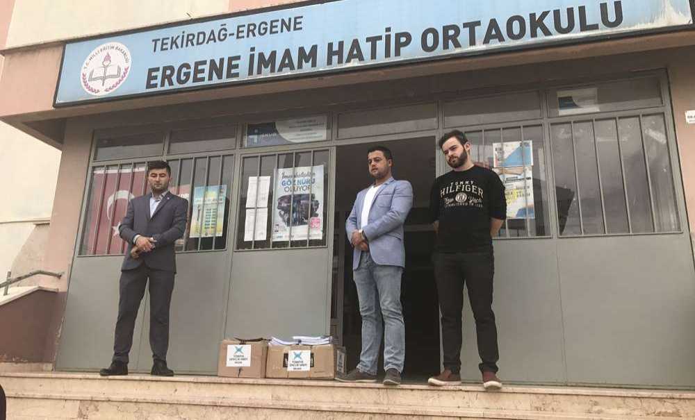 Tügva'dan Ergene'de Eğitime Destek