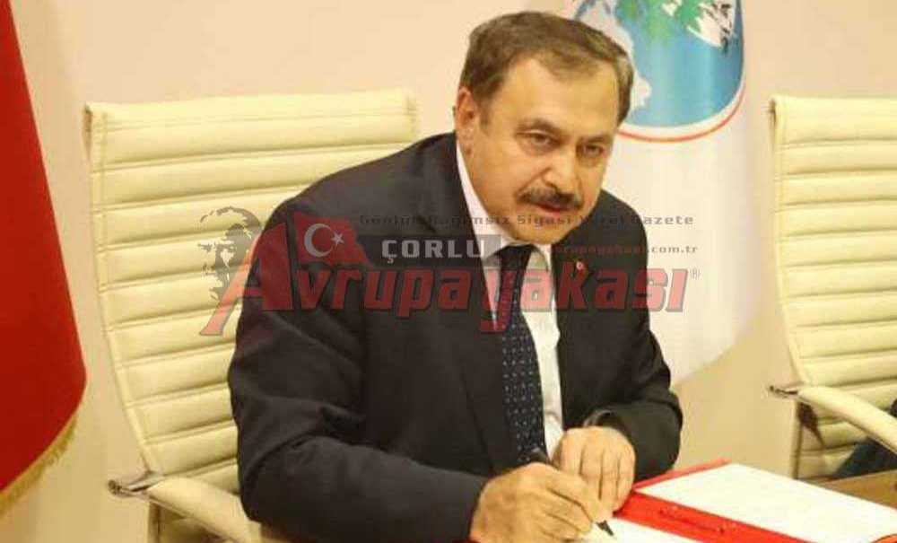 Bakan Eroğlu`ndan Tekirdağ`a 8 Gölet Müjdesi