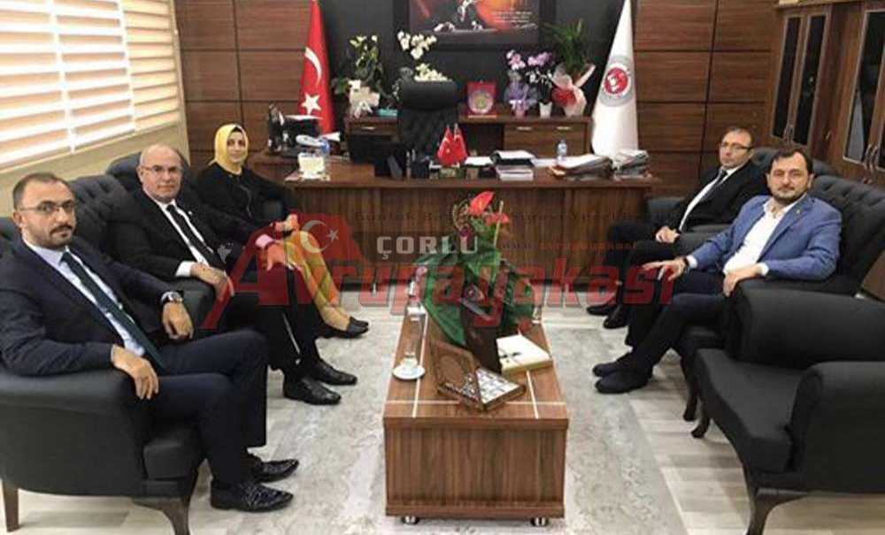 Ak Partili Vekillerden Çorlu Ziyaretleri