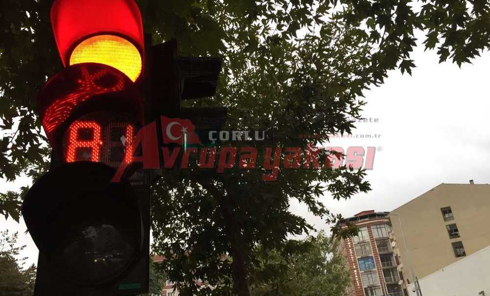 Çorlu'nun Trafiği Saniyeler Ile Hesaplandı