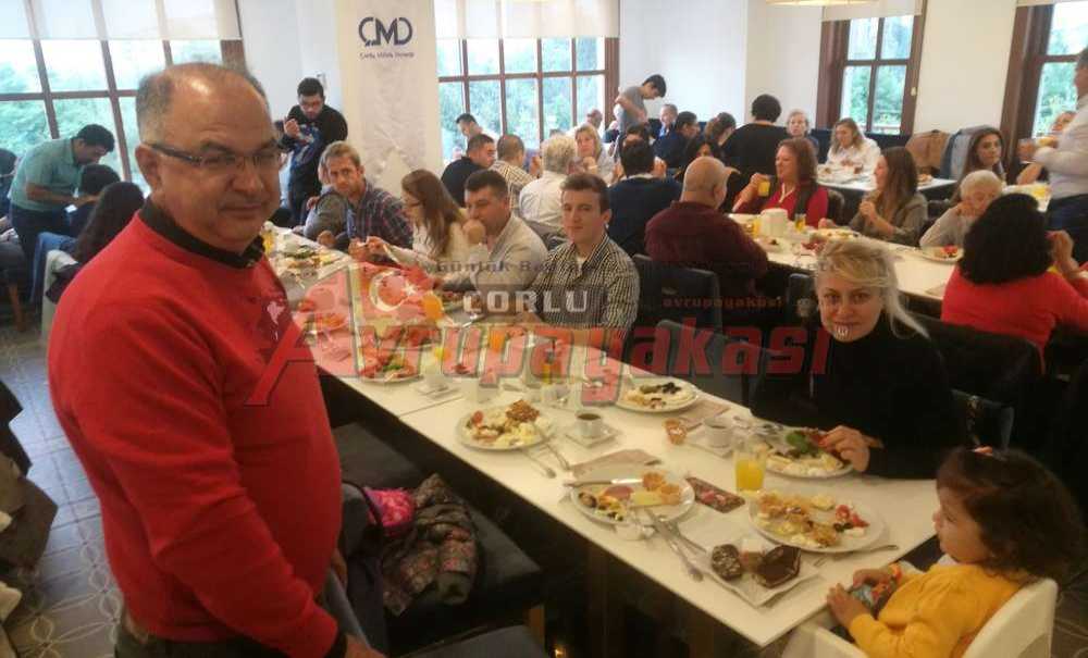 Çorlu Müzik Derneği Kahvaltıda Buluştu