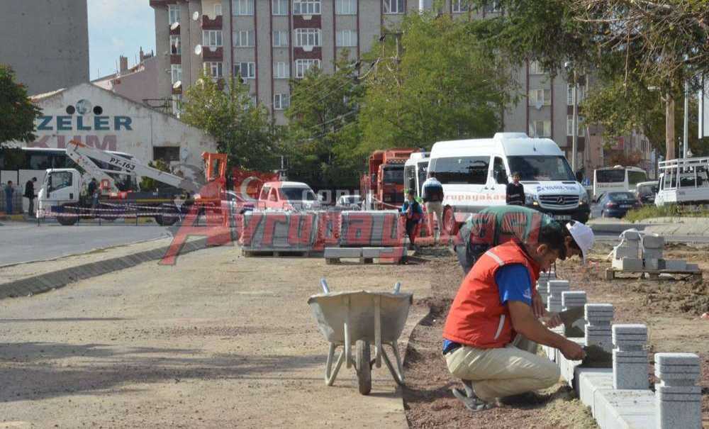 Otogar Çevresi Yenileniyor