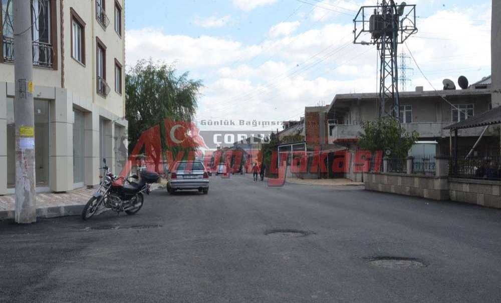 Gazi Caddesi Asfaltlandı