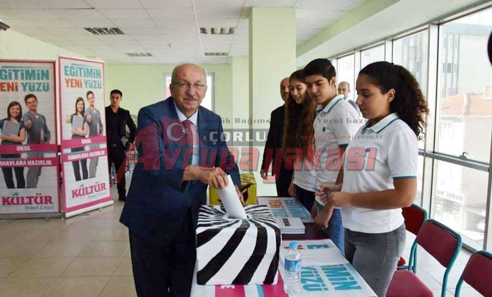 Başkan Albayrak Okul Meclis Başkanı Seçimine Katıldı