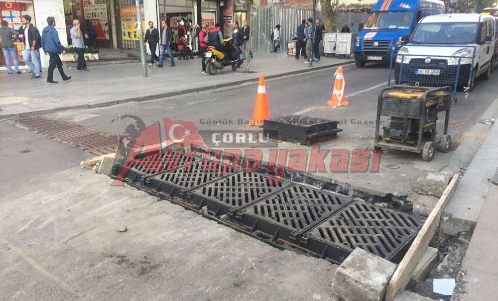 Teski'den Omurtak Caddesi'nde Mazgal Çalışması