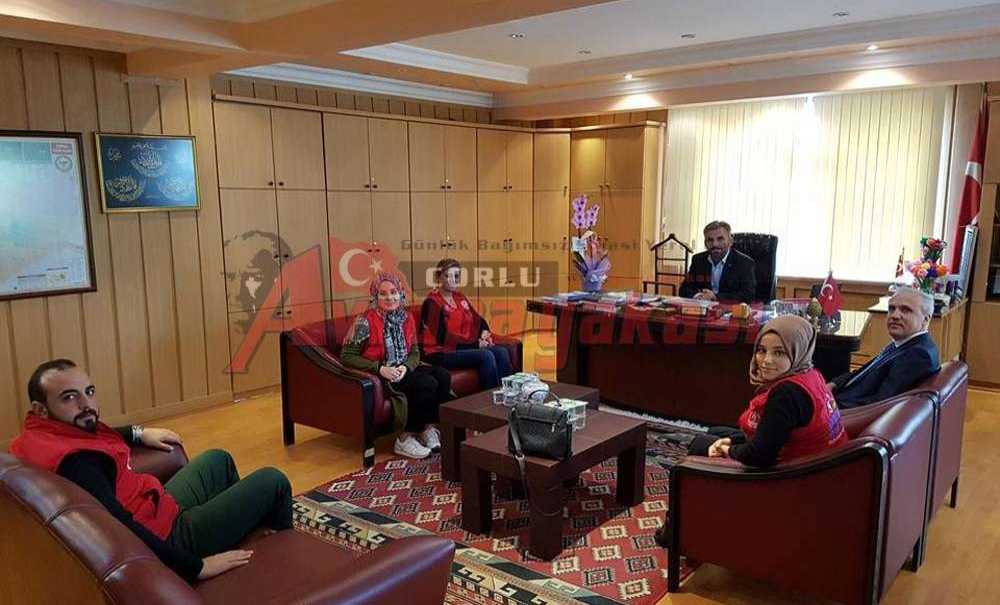 Gençlik Merkezi'nden İlçe Müftülüğüne Ziyaret
