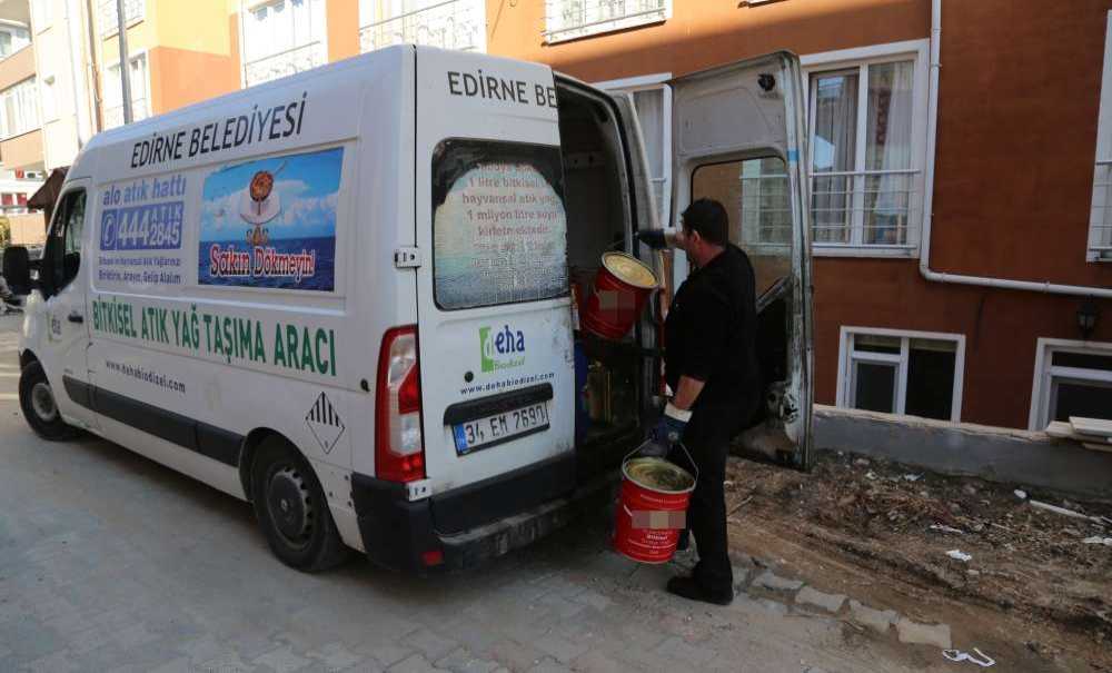 172 Bin 820 Litre Bitkisel Atık Yağ Toplandı