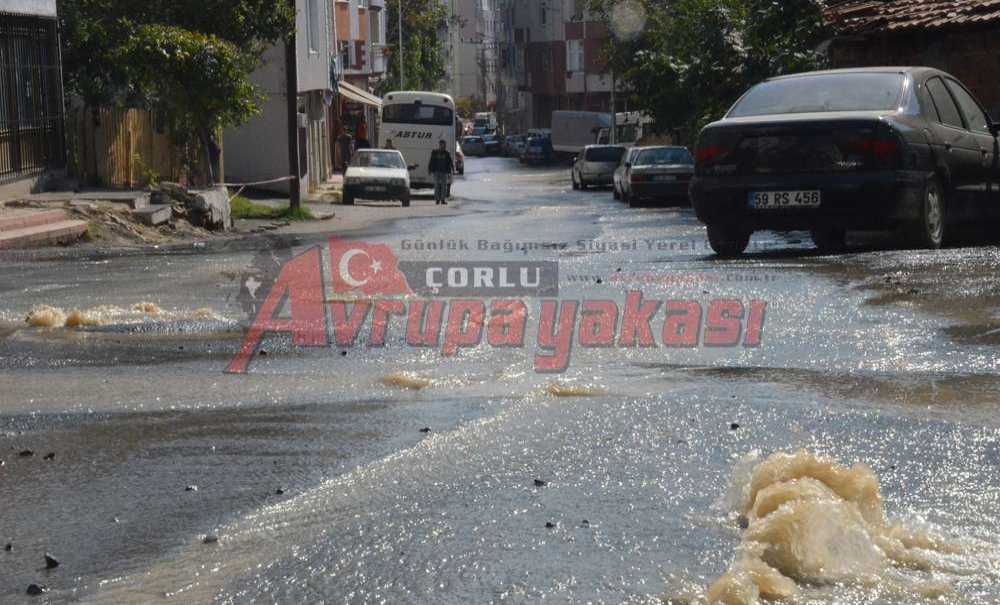 Çorlu'nun İçinden Nehir Aktı