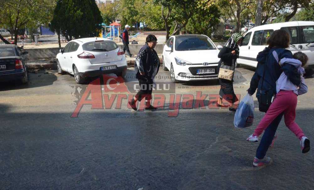 Çorlu'nun İçinden Nehir Aktı