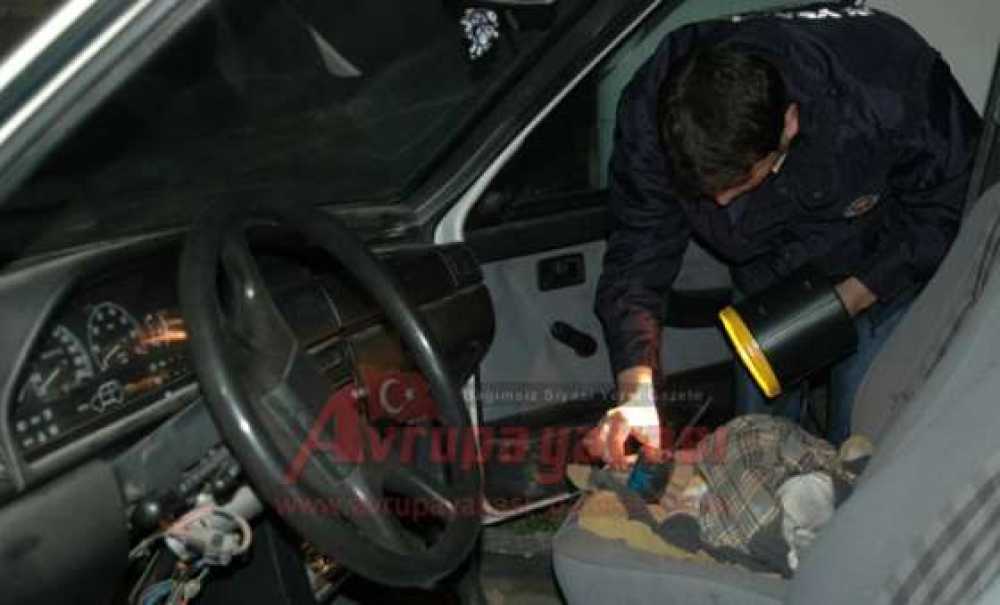 İstanbul'dan Çalınan Otomobil Çorlu'da Bulundu