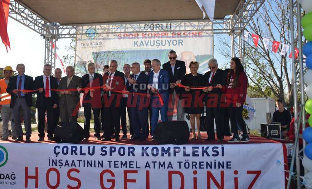 30 Milyon Liralık Yatırımın Temeli Çorlu'da Atıldı