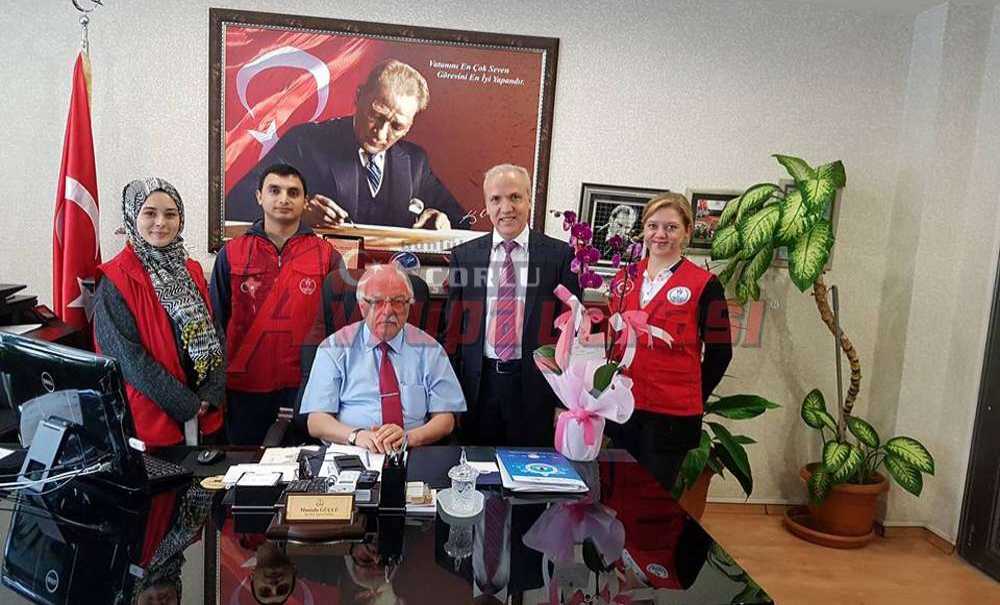 Gençlik Merkezi'nden Milli Eğitim Müdürlüğü'ne Ziyaret