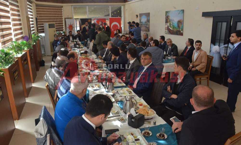Ak Parti Çorlu Teşkilatı Basınla Buluştu