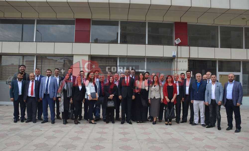 Ak Parti Çorlu Teşkilatı Basınla Buluştu