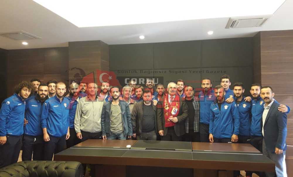 Çorluspor 1947`den Kaymakam Kılıç`a Ziyaret