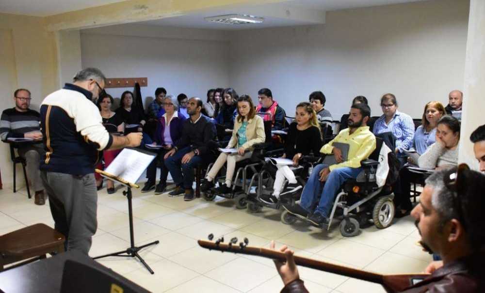 Engelsiz Yaşam Korosu Çalışmalara Başladı