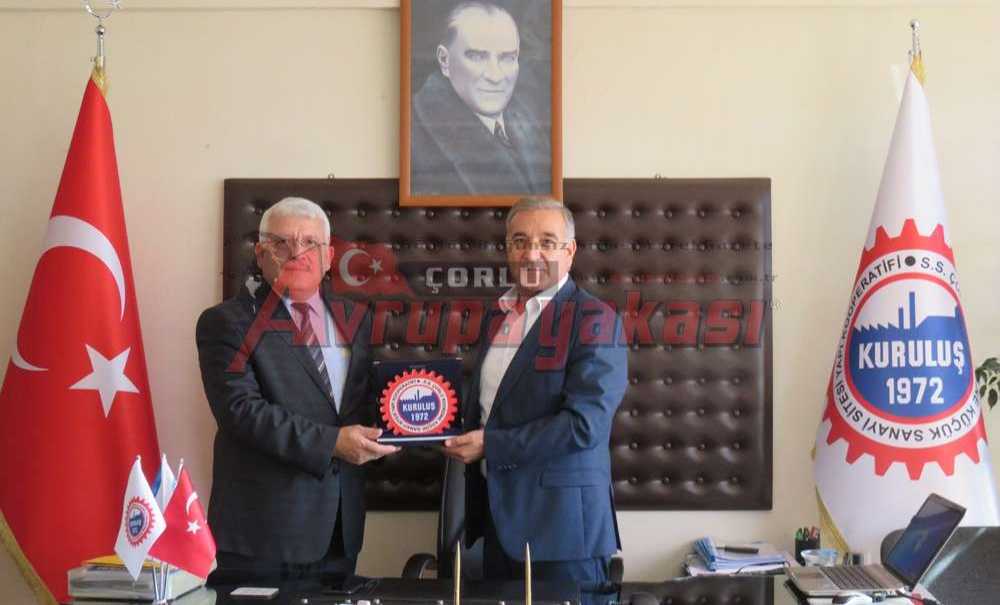 Ptt Başmüdüründen Yeni Sanayi Kooperatifine Ziyaret