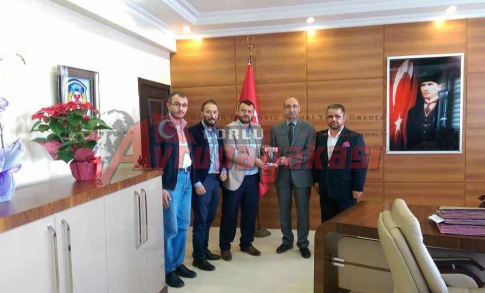 Saadet Partisi'nden Kaymakam Kılıç Ve Müdür Sevinç'e Ziyaret