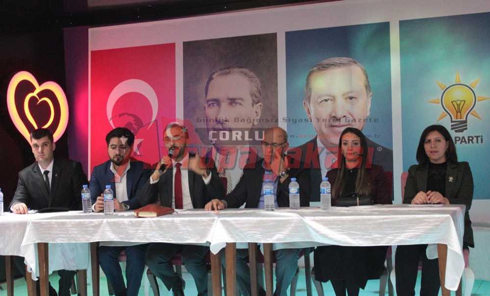 Ak Parti Çorlu'dan Danışma Toplantısı