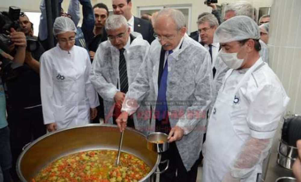 Çorlu Belediyesi Aşevini Kemal Kılıçdaroğlu Açtı