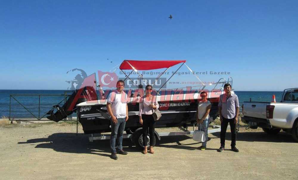 Teski Çevre Koruma Ve Kontrol Teknesi Hizmete Alındı