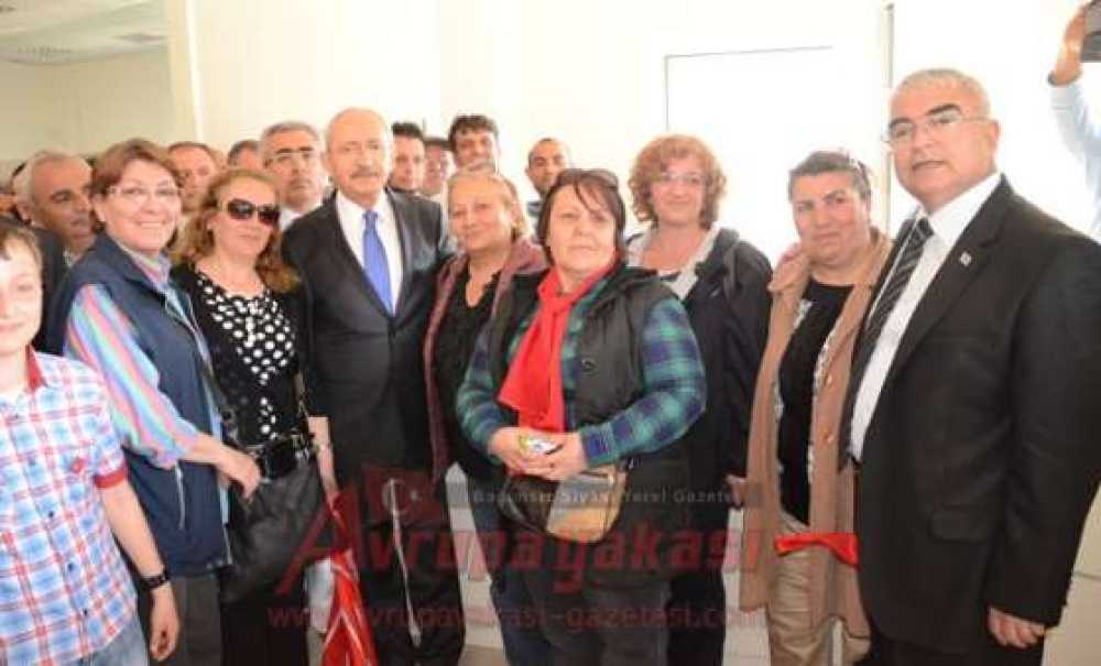 Çorlu Belediyesi Aşevini Kemal Kılıçdaroğlu Açtı