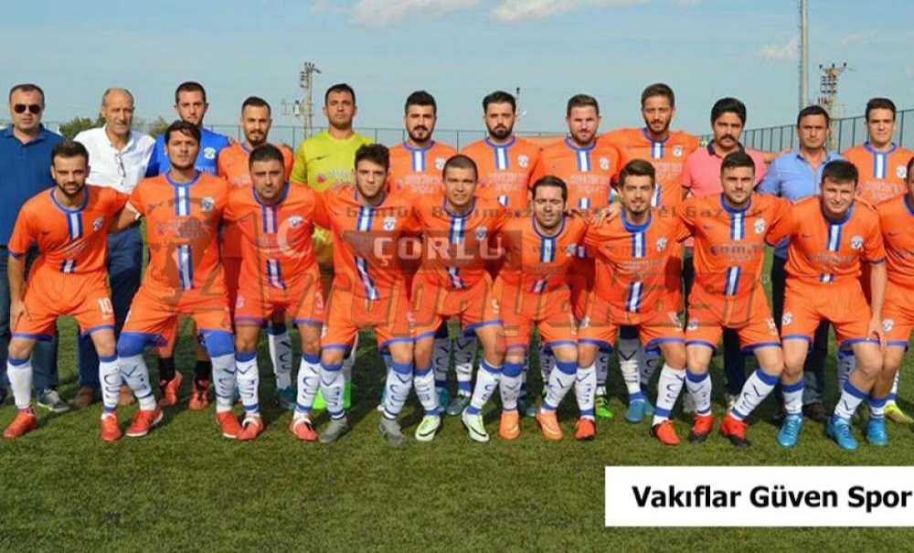 Çorluspor'un Rakibi Vakıflar Güvenspor