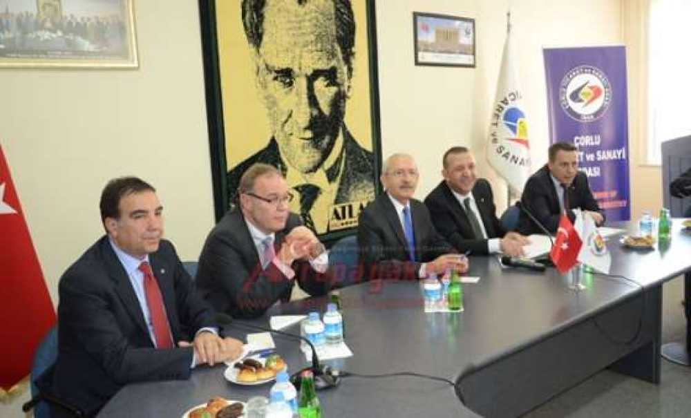 Chp Lideri Kılıçdaroğlu Çorlu`da