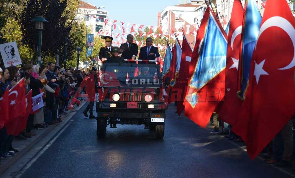 Çorlu`da 29 Ekim Coşkusu
