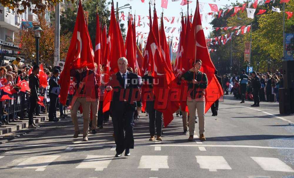 Çorlu`da 29 Ekim Coşkusu