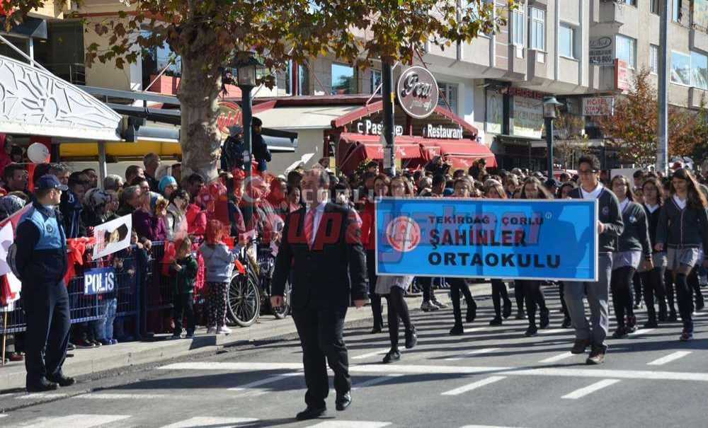 Çorlu`da 29 Ekim Coşkusu