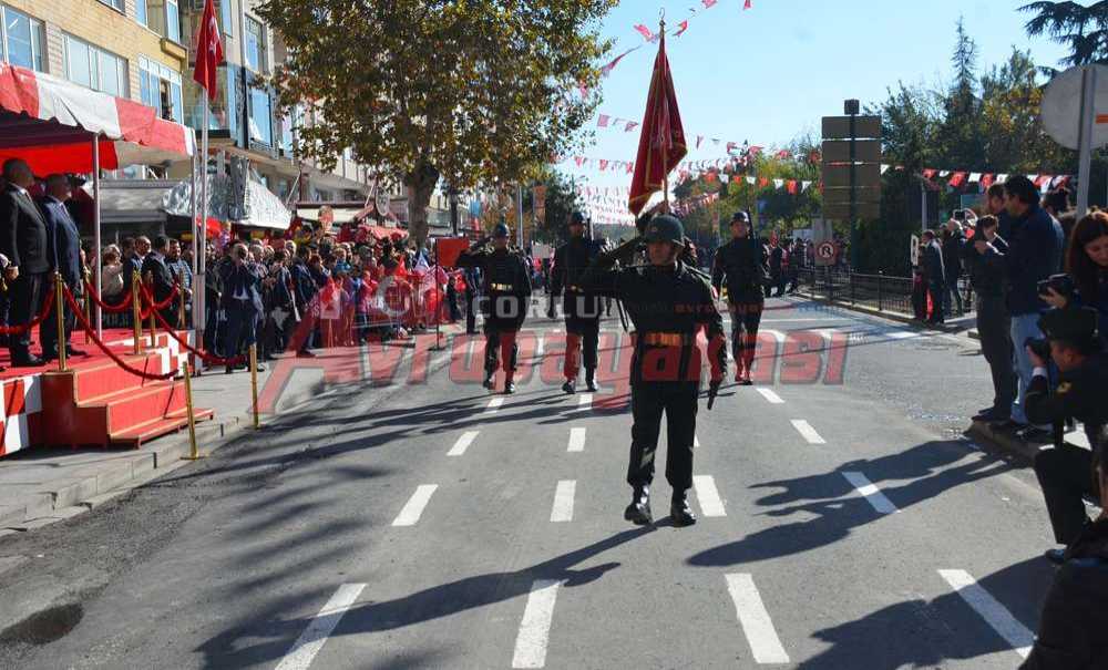 Çorlu`da 29 Ekim Coşkusu