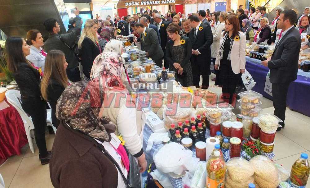 Ergene Doğal Ürünler Pazarı Açıldı