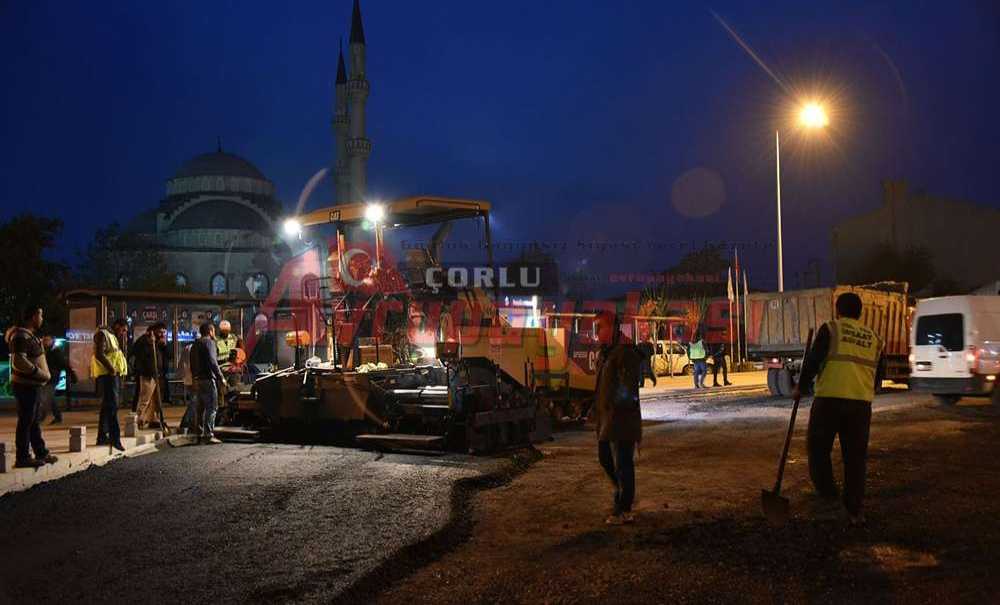 Kumyol Caddesi'nde Çalışmalar Sona Erdi