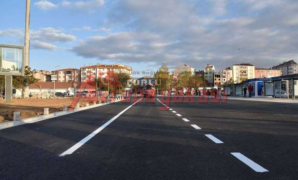 Kumyol Caddesi'nde Çalışmalar Sona Erdi