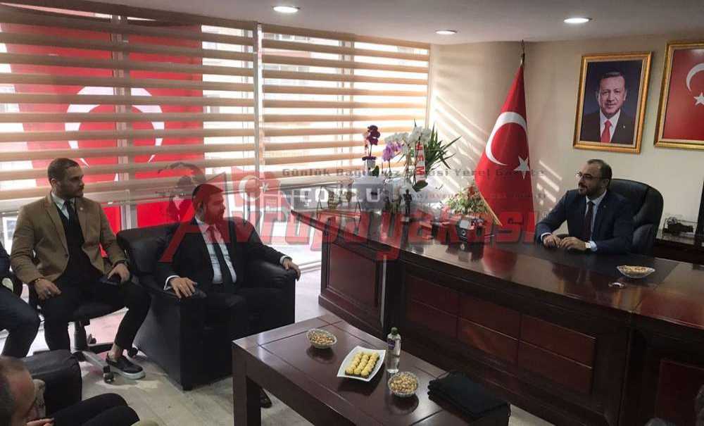 Mhp'den Ak Parti'ye Ziyaret