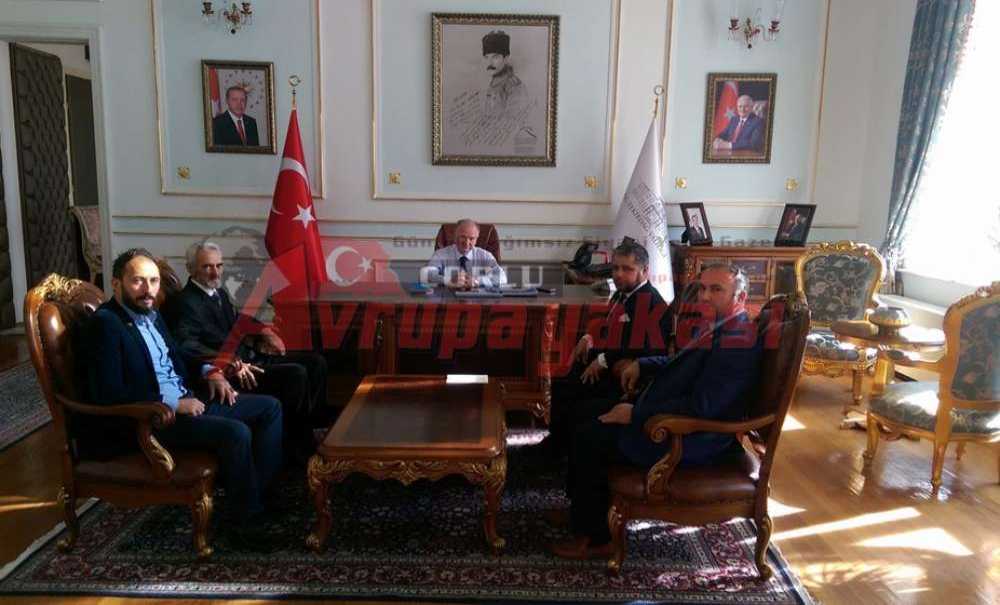 Saadet Partisi'nden Vali Ceylan'a Ziyaret