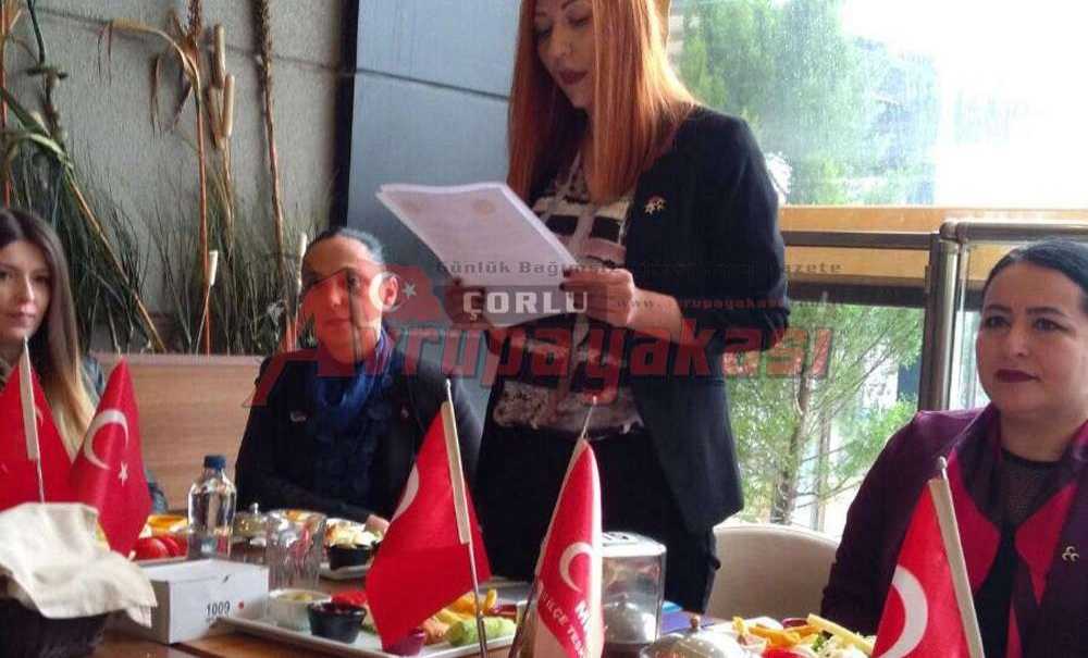Mhp Çorlu Kadın Kolları Start Verdi