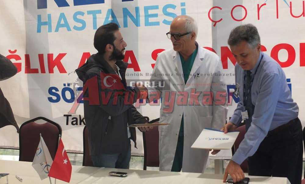 Reyap Hastanesi, Çorluspor1947`ye 4. Kez Sağlık Sponsoru Oldu