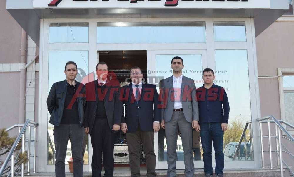 Bik Şube Müdürü Zeki Gümüş'ten Gazetemize Veda Ziyareti