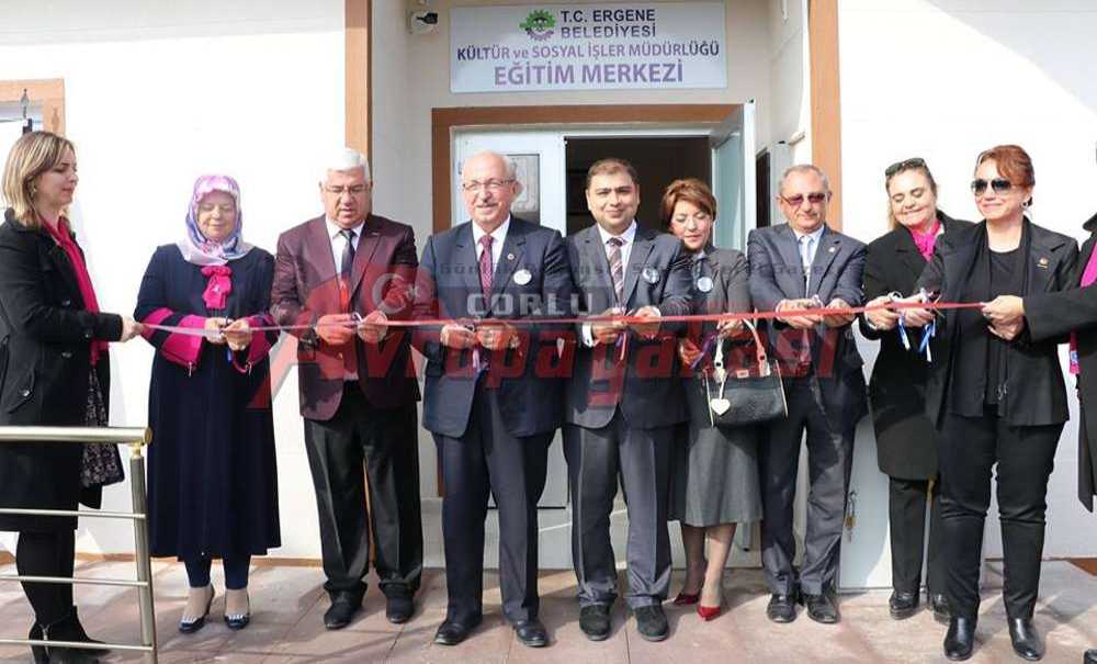 Ergene Belediyesi'nden Anlamlı Günde Anlamlı Açılış