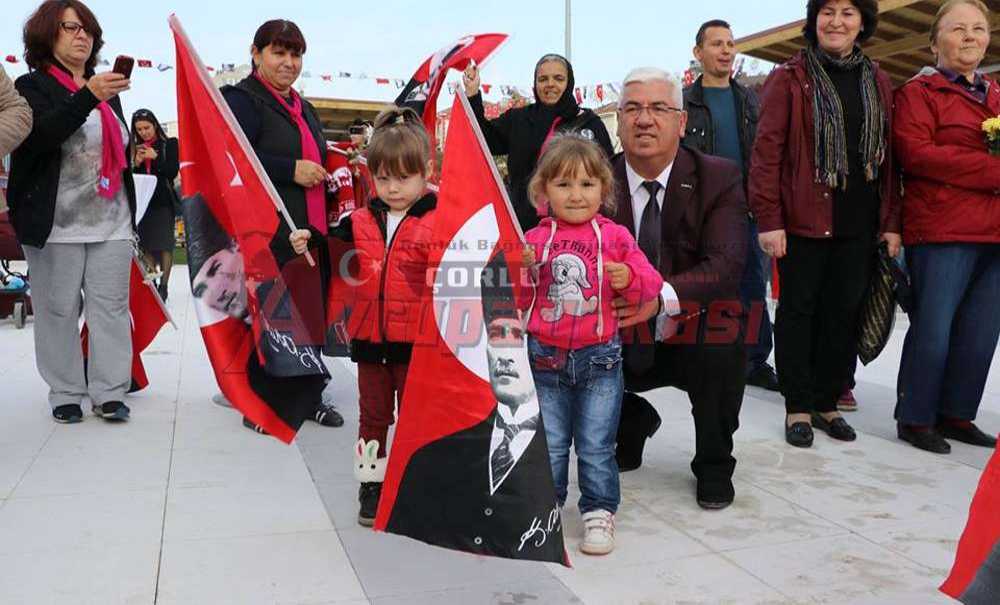 Ergene Belediyesi'nden Anlamlı Günde Anlamlı Açılış
