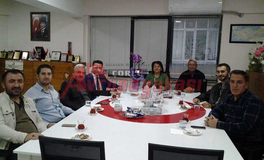 Mühendisler Odasından Kızılay'a Ziyaret