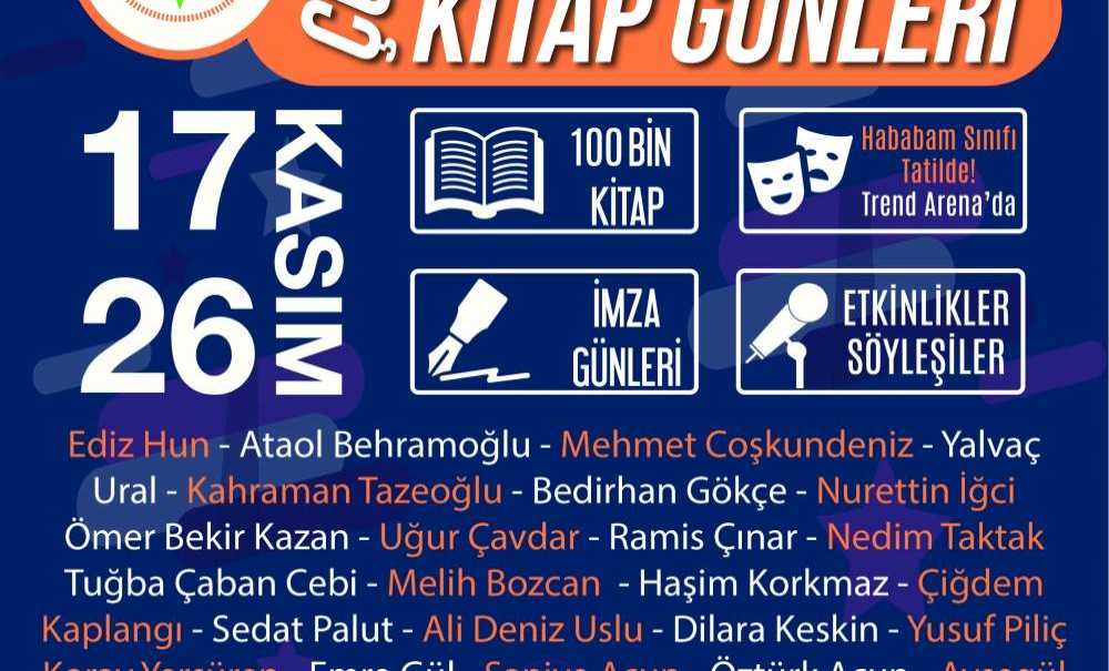 Trend Arena Kitap Günleri Başlıyor