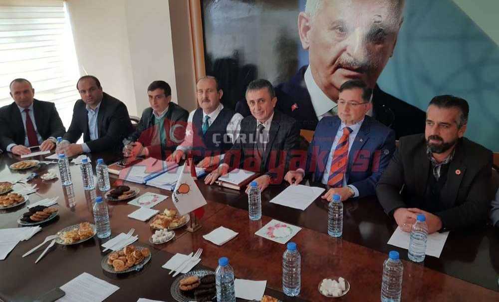 Ak Parti Ergene İlçe Teşkilatından Basın Açıklaması