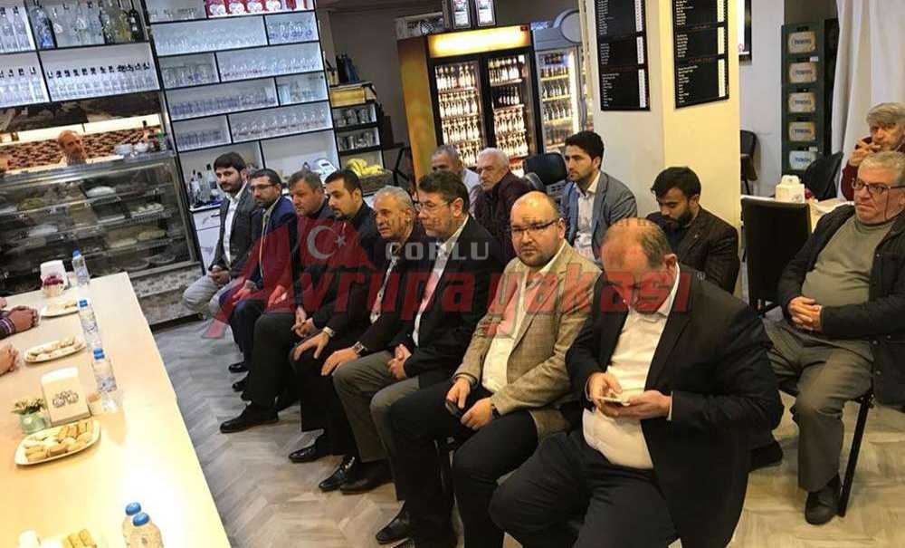 Ak Parti Çorlu Teşkilatından Beşiktaşlılar Derneği`ne Ziyaret