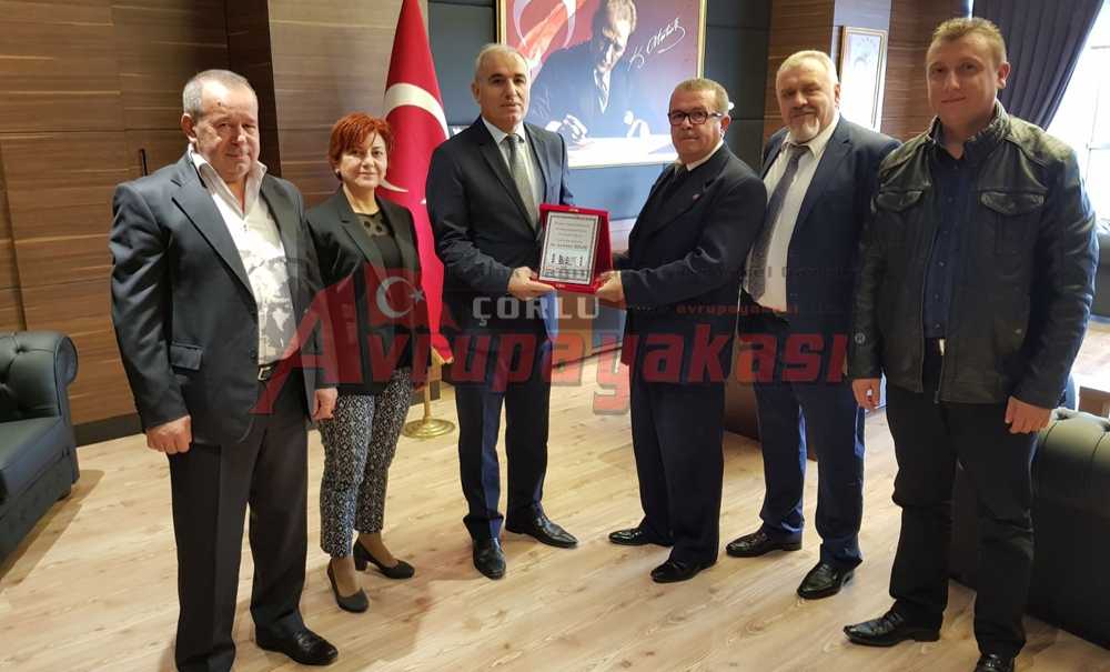 Madeni Eşya Odasından Kaymakam Kılıç`a Ziyaret