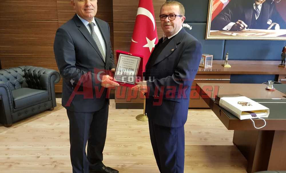 Madeni Eşya Odasından Kaymakam Kılıç`a Ziyaret