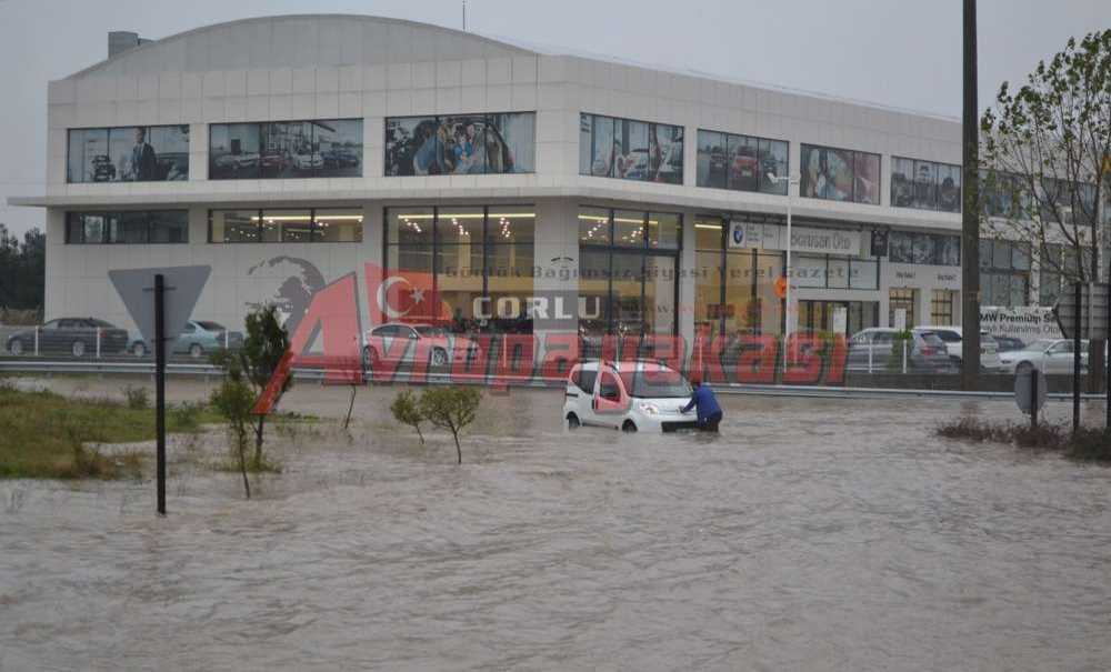 Çorlu'da Şaşırtmayan Görüntü